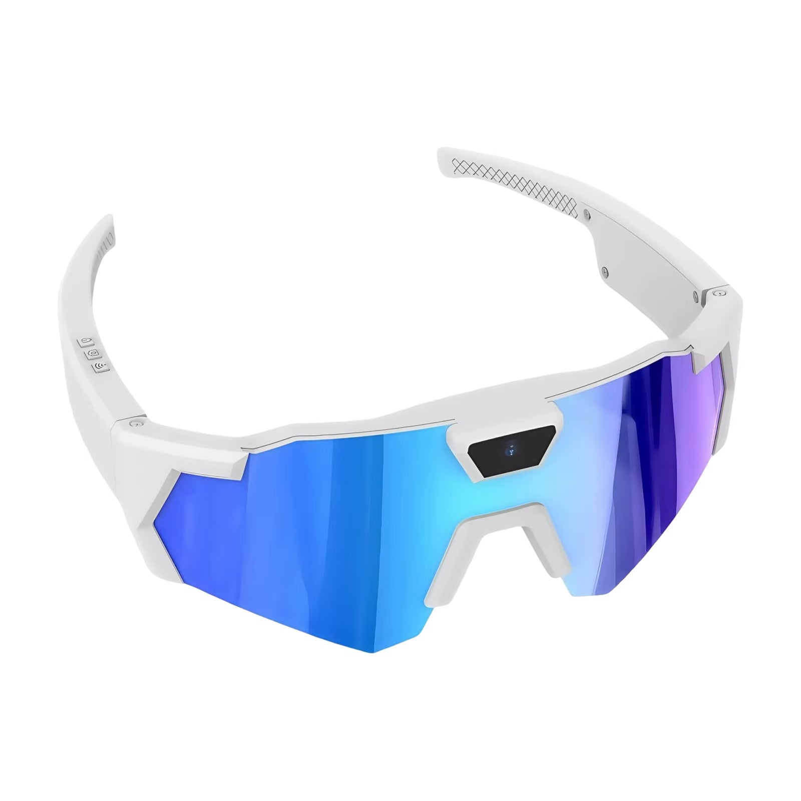 POV Sports Glasses Anti-Glare Smart Walk Cam Sunglasses Lightweight Windproof Ski Goggles Motorcycle Bicycle Driver Recorder